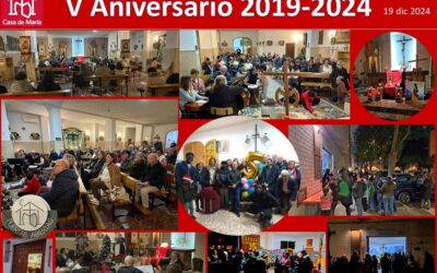 V ANIVERSARIO CASA DE MARÍA